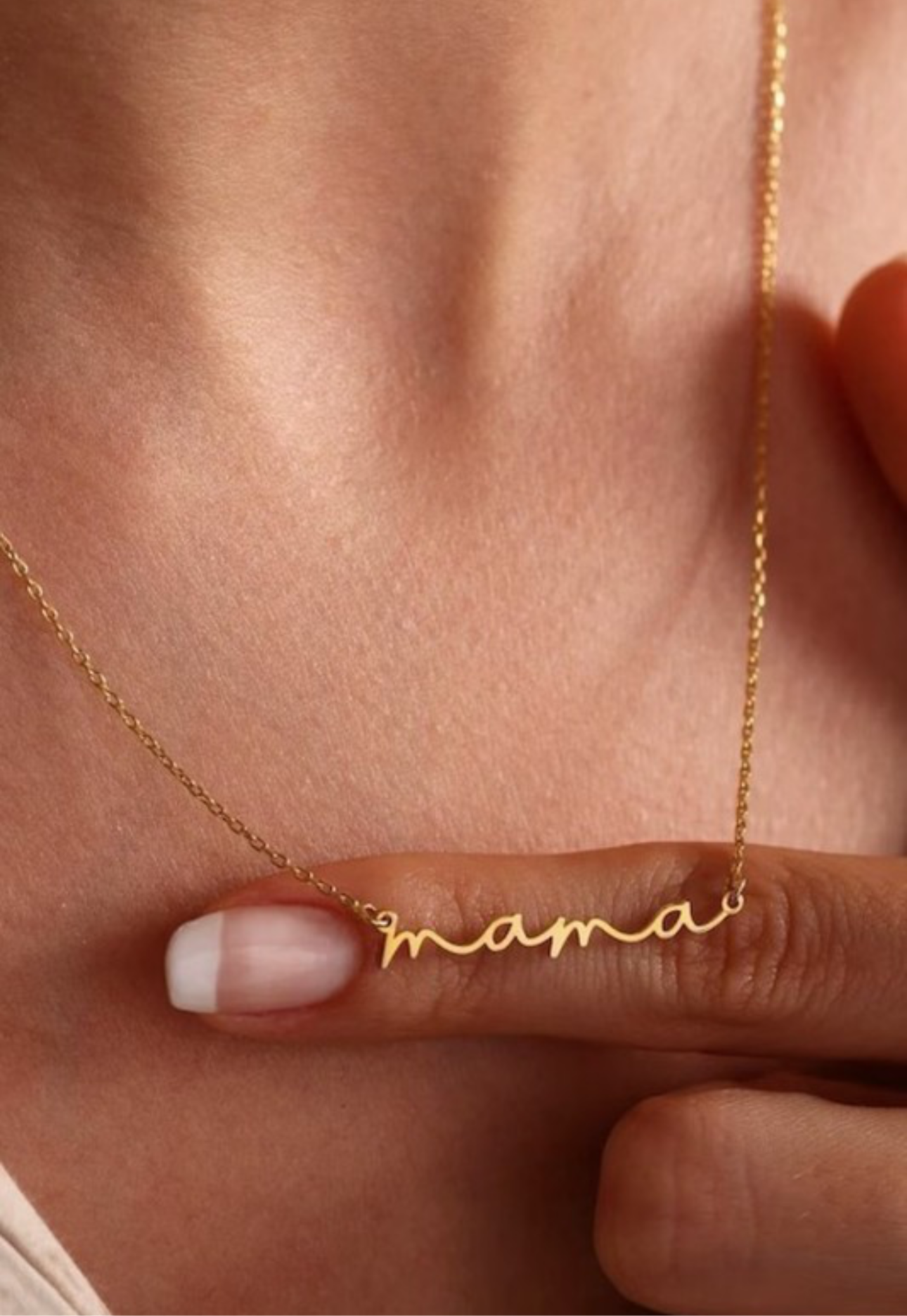 18k gold necklace