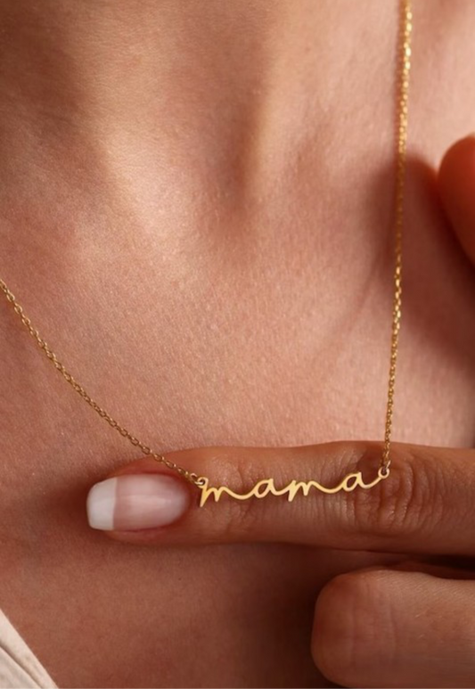 18k gold necklace